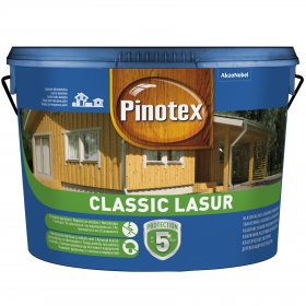 Pinotex Classic Lasur, riešutmedis, 10 l