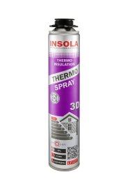 INSOLA Thermo Spray 3D pistoletinės termoizoliacės putos 850ml