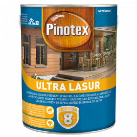 Pinotex Ultra Lasur, riešutmedis, 3 l