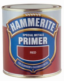 Gruntas HAMMERITE SPECIAL METALS PRIMER, raudonas, 0,5 l