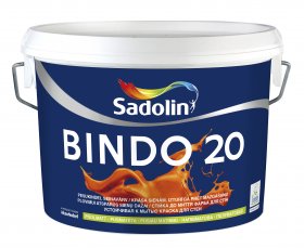 Dažai Sadolin Bindo 20, BW bazė (balta), 2.5 l