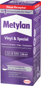 Klijai tapetams Metylan Vinyl&Spezial 180gr (40)