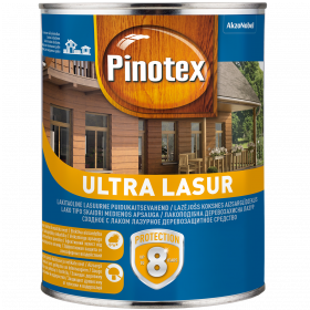 Pinotex Ultra Lasur, raudonmedis, 1 l