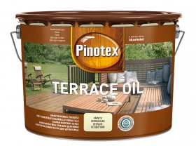 Alyva medienai Pinotex Terrace&Wood Oil, CLR bazė, 10 l