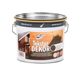 Dažai medienai Rilak TEKSTURDEKOR, rudi tamsiai, 2.7 l