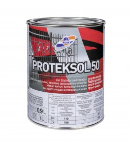 Gruntas-dažai Rilak PROTEKSOL-50, raudoni, 0.9 l