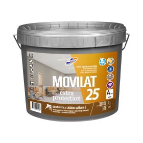 Dažai Rilak MOVILAT 25, bazė A (balta), 9 l