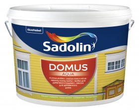 Dažai Sadolin DOMUS AQUA, BM bazė (tonuojami), 9.6 l