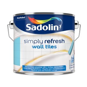 Dažai Sadolin SIMPLY REFRESH WALL TILES, BW (balta), 2.5l