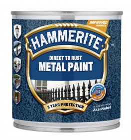 Dažai HAMMERITE HAMMERED FINISH, pilki, 0,25 l