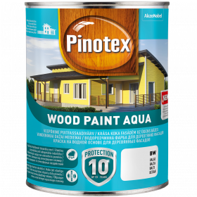 Dažai Pinotex Wood Paint Aqua, BW bazė (balta), 2.5 l