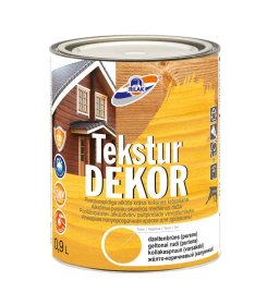 Dažai medienai Rilak TEKSTURDEKOR, geltonai-rudi, 0.9 l