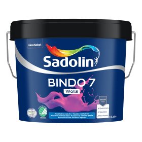 Dažai Sadolin BINDO 7, BW (balti), 2.5l