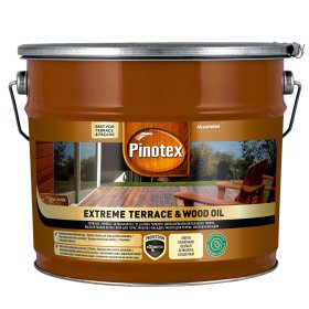 PINOTEX EXTREME TERRACE&WOOD OIL BC 9.3ltr
