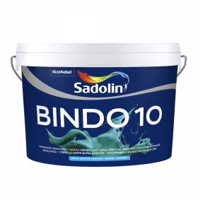 Dažai Sadolin Bindo 10, BW bazė (balta), 10 l