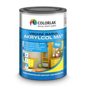 Dažai Colorlak Akrylcol MAT V 2045, balti, 0,6 l
