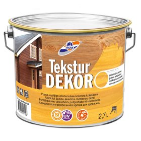Dažai medienai Rilak TEKSTURDEKOR, geltonai-rudi, 2.7 l