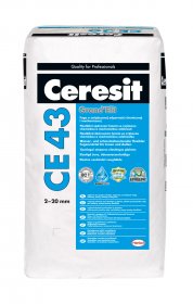 Glaistas Ceresit CE43 Grafitinis (16), 25kg