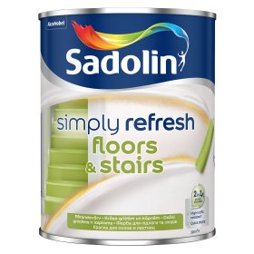 Dažai Sadolin SIMPLY REFRESH FLOORS&STAIRS, BW (balta), 0.9l