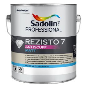 Dažai Sadolin Professional REZISTO 7 ANTISCUFF, BW (balti), 2.5l