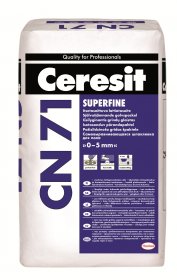 Mišinys Ceresit CN71 grindims lyginti 0-5mm, 25kg