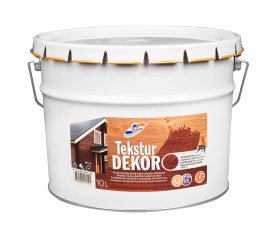 Dažai medienai Rilak TEKSTURDEKOR, raudonai-rudi, 10 l