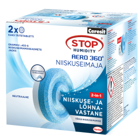 Tablėtės sugėriklio STOP HUMIDITY TAB AERO 2vnt x 450g