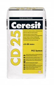 Mišinys Ceresit CD25 betono remontui 5-30mm, 25kg