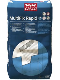 Klijai Casco MULTIFIX RAPID, plytelėms, greitai stingstantys, klasė C2 FTE, 15kg