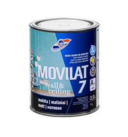 Dažai Rilak MOVILAT 7, bazė A (balta), 0.9 l