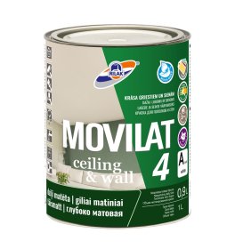 Dažai Rilak MOVILAT 4, A bazė (balta), 0.9 l