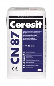 Mišinys Ceresit CN87 grindų lyginimui 10-80mm, 25kg