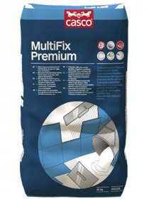 Klijai Casco MULTIFIX PREMIUM plytelėms, nedulkantys, klasė C2 TE S1, 15kg