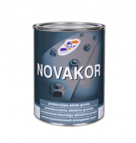 Gruntas antikorozinis Rilak NOVAKOR, pilkas, 0.9 l