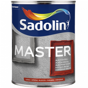 Dažai Sadolin MASTER 90, BW bazė (balta), 1 l