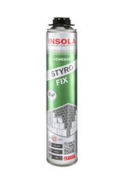 INSOLA Styro Fix PRO poliuretaniniai klijai 850ml