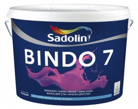 Dažai Sadolin Bindo 7, BW bazė (balta), 10 l