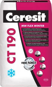 Mišinys klijavimo-armavimo vatai CT190 Winter 25kg
