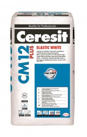 Klijai plytelėms Ceresit CM12 plus, elastik White, 25kg