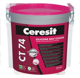 Silikoninis tinkas Ceresit CT74, frakcija 1.5mm, "samanėlė". 25kg