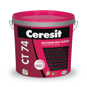 Tinkas Ceresit CT74, frakcija 2mm, "samanėlė", 25kg
