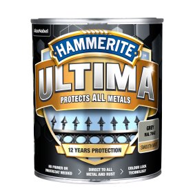 Dažai Hammerite Ultima Matt balti 0.7l