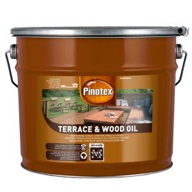 Alyva medienai Pinotex Terrace&Wood Oil, CLR bazė, 10 l