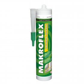 Hermetikas universalus MAKROFLEX AX104, baltas, 300ml