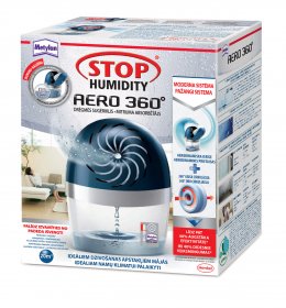 Sugėrėjas drėgmės STOP HUMIDITY AERO TAB 360°+450g tablete