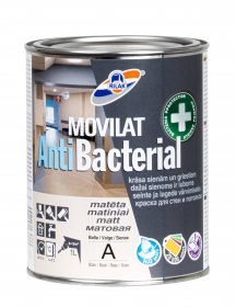 Dažai Rilak MOVILAT ANTIBACTERIAL 0.9l, A bazė (balta)