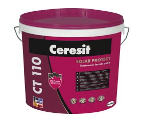 Fasado dažai Ceresit CT110 Solar Protect 14Ltr skaidri bazė