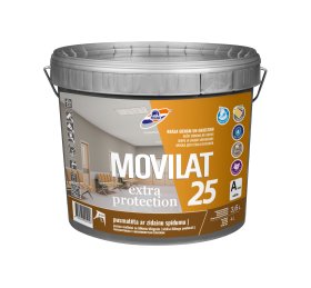 Dažai Rilak MOVILAT 25, bazė A (balta), 3.6 l
