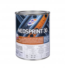 Dažai uretanalkidiniai Rilak NEOSPRINT-30, juodi, 0.9 l