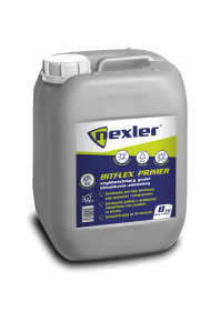 Gruntas Nexler Bitflex Primer 8kg koncentratas, bituminis, vandens pagrindu